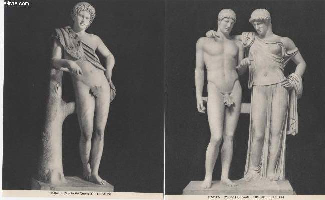 GRAVURES 20eme - SCULPTURES ANTIQUES