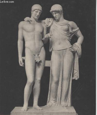 GRAVURE 20eme - SCULPTURES ANTIQUES - ORESTE ET ELECTRA