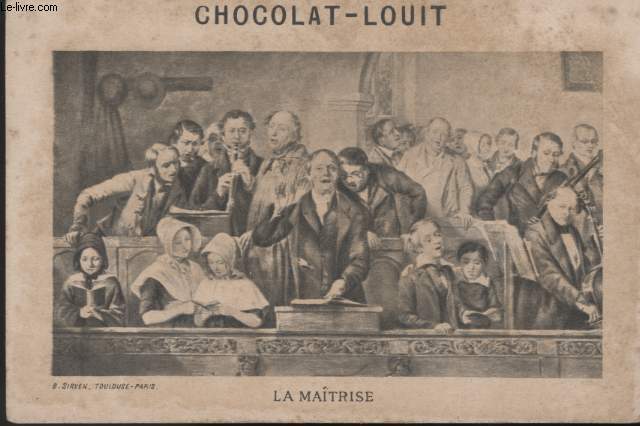 CHROMOLITHOGRAPHIE - LA MAITRISE