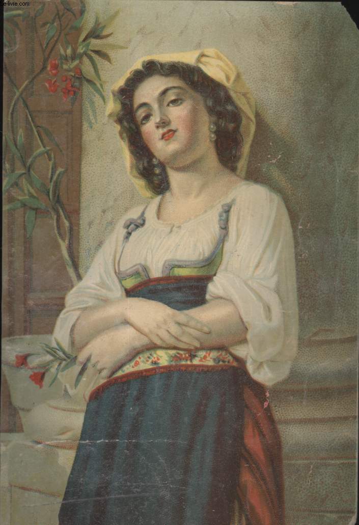 CHROMOLITHOGRAPHIE - DAME