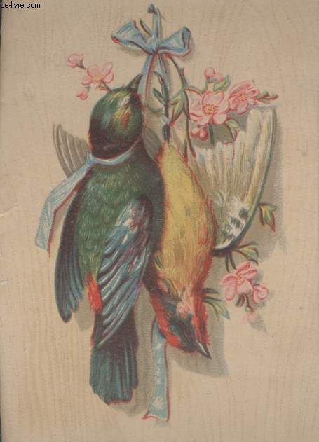 CHROMOLITHOGRAPHIE - OISEAUX MORTS