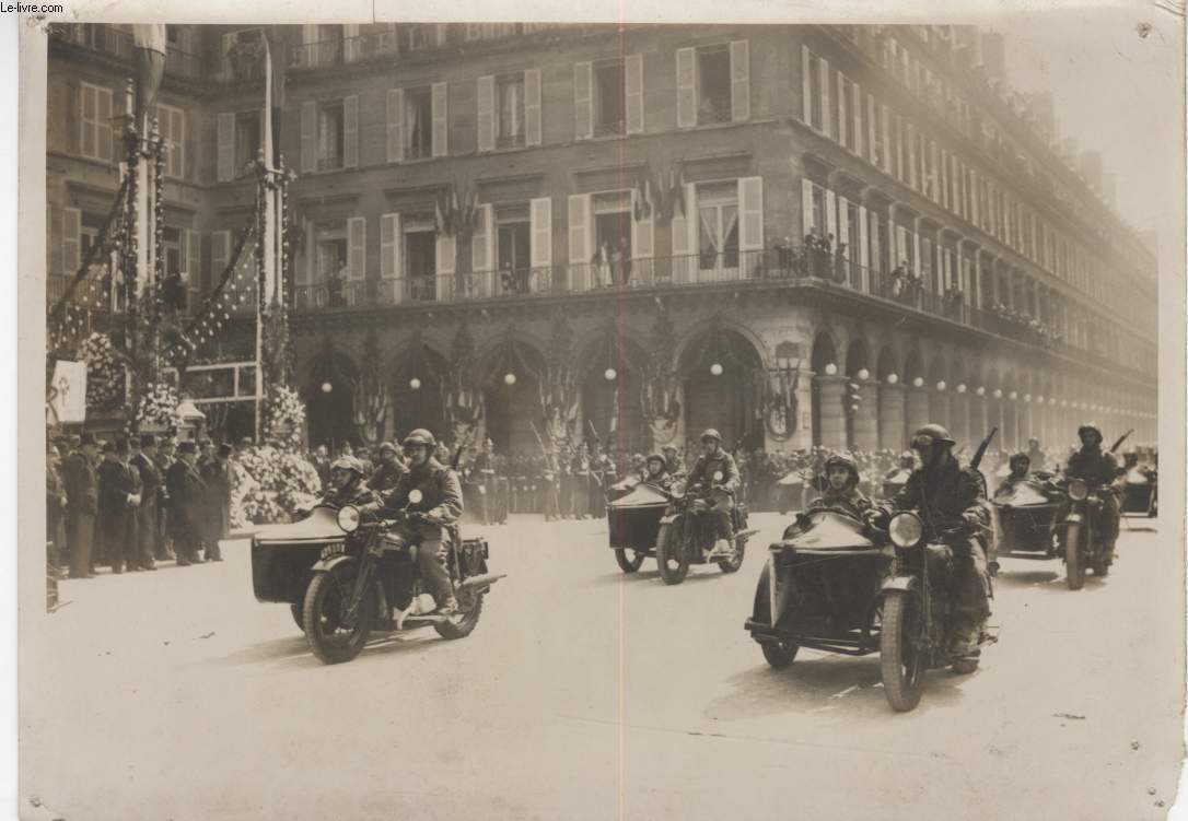 PHOTO ANCIENNE SITUEE - LES FETES DE JEANNE D'ARC A PARIS