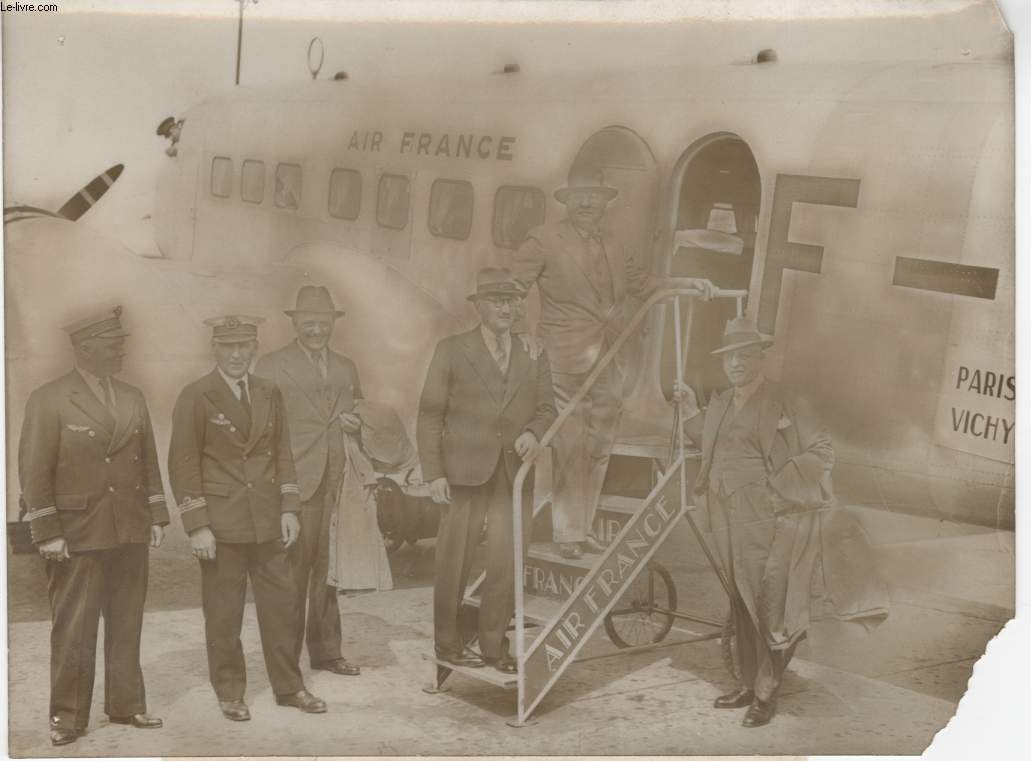 PHOTO ANCIENNE SITUEE - AIR FRANCE - PARIS VICHY