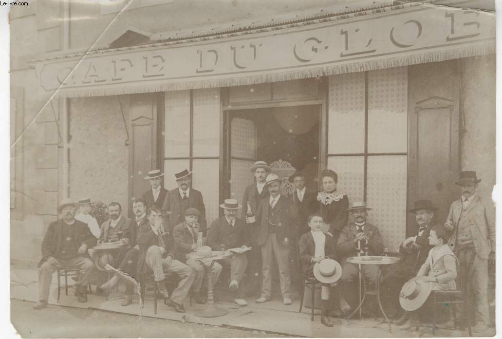 PHOTO ANCIENNE SITUEE - CAFE DU GLOBE