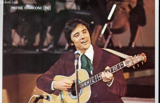 1 PHOTO EN COULEURS DE SACHA DISTEL