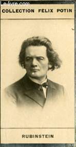 PHOTO ANCIENNE RUBINSTEIN MUSICIEN DE RUSSIE