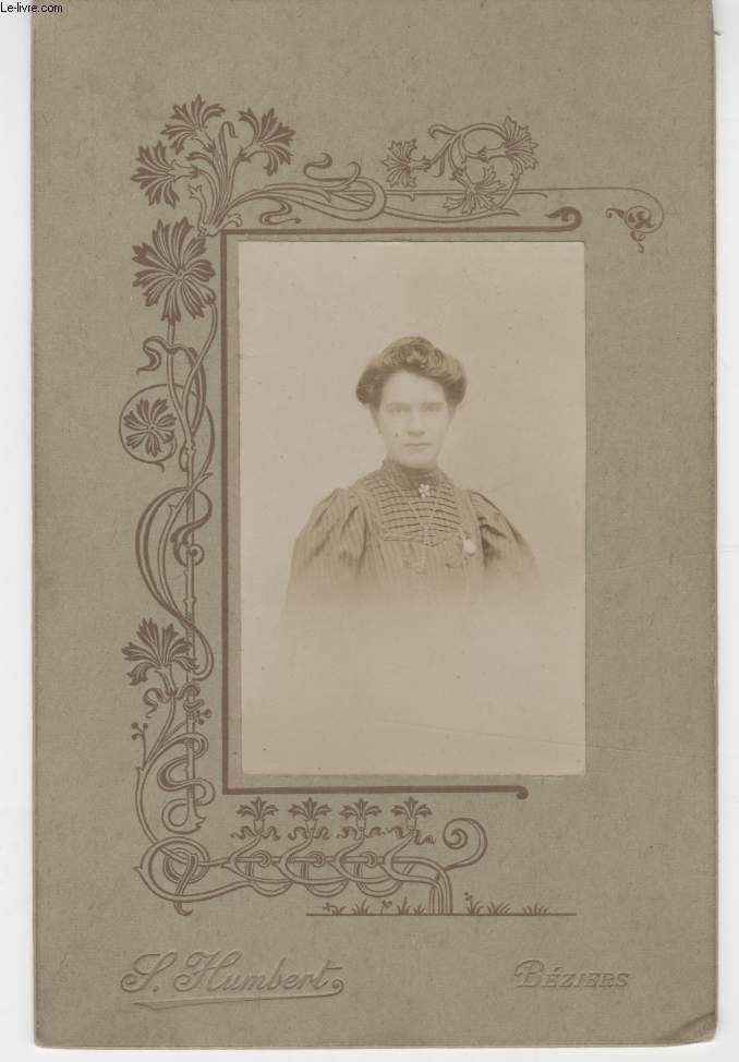 PHOTO ANCIENNE NON SITUEE - PORTRAIT DAME - *** - 1911 - Afbeelding 1 van 1