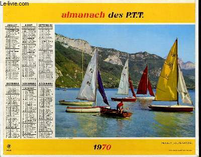 CALENDRIER - ALMANACH DES P.T.T. - MONTAGNE