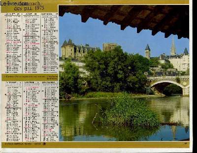 CALENDRIER - ALMANACH DES P.T.T. - PAU