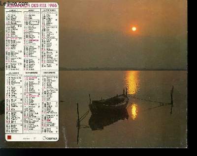 CALENDRIER - ALMANACH DES P.T.T. - PORT-VENDRES -