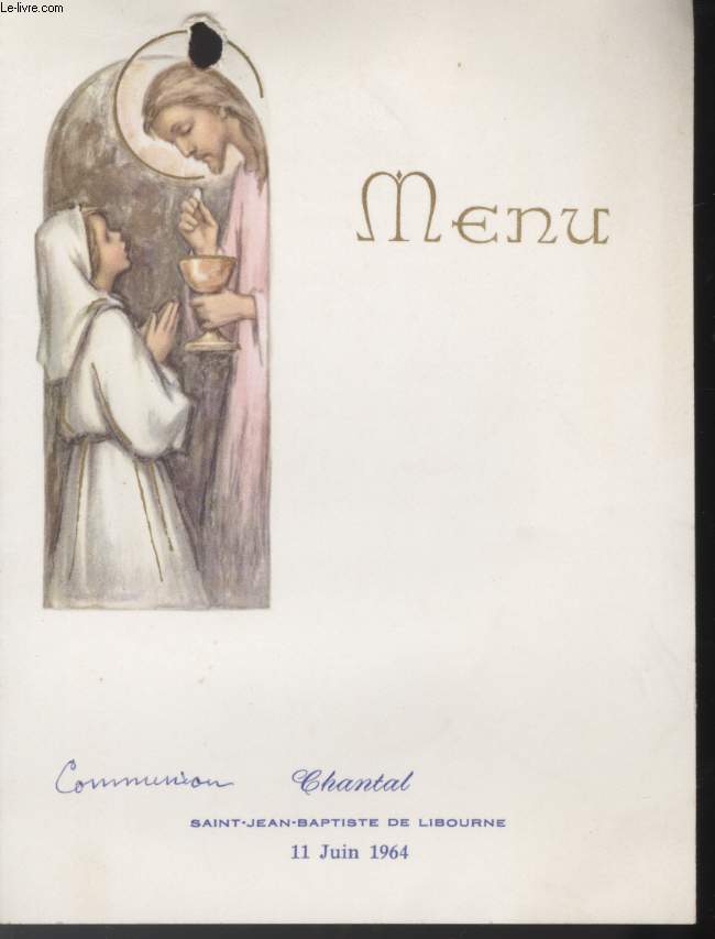 MENU - COMMUNION