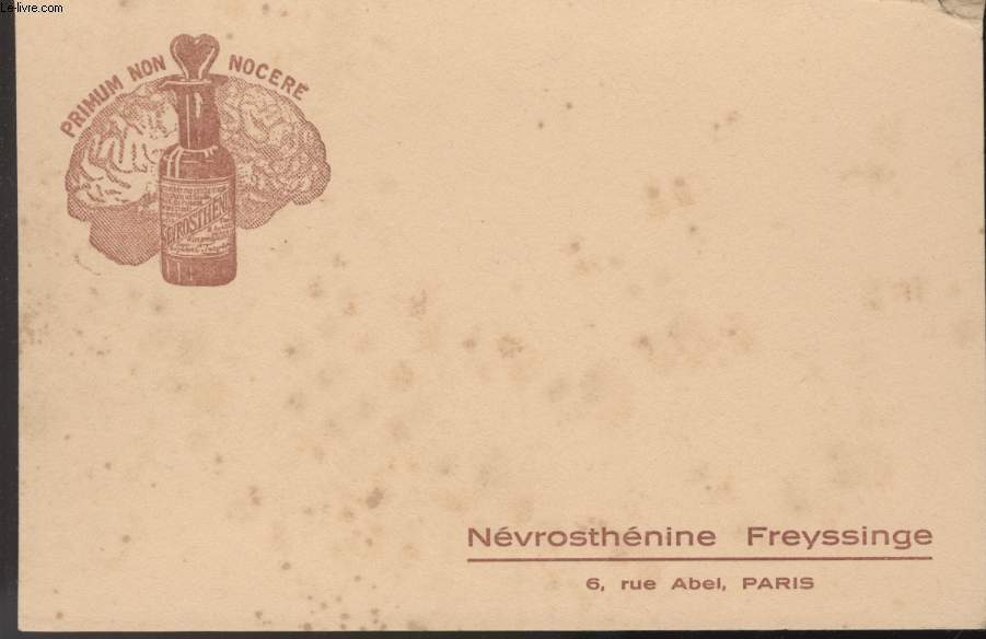 BUVARD - NEVROSTHENINE FREYSSINGE