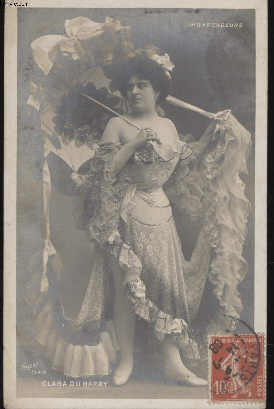 CARTE POSTALE - CLARA DU BARRY