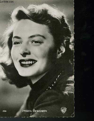 CARTE POSTALE - INGRID BERGMAN