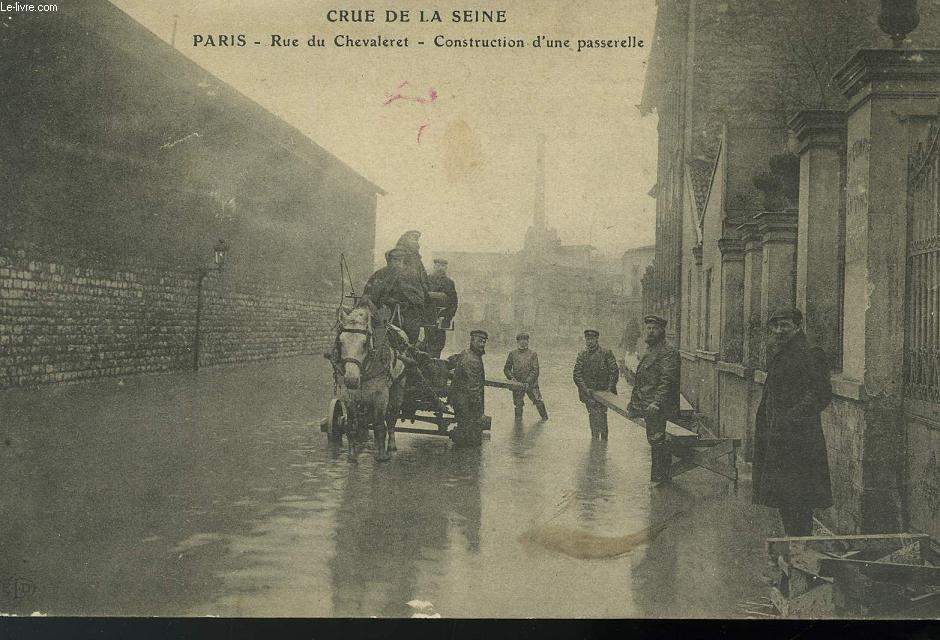 CARTE POSTALE - CRUE DE LA SEINE