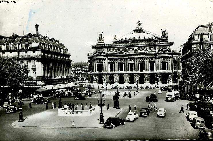 CARTE POSTALE - PARIS - PLACE DE L'OPERA