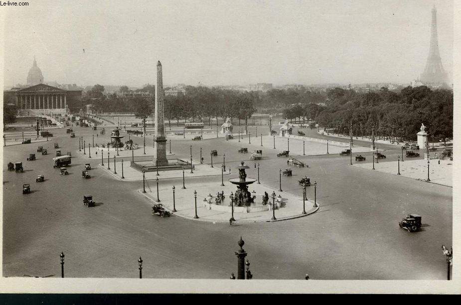 CARTE POSTALE - 22 - PLACE DE LA CONCORDE - PARIS