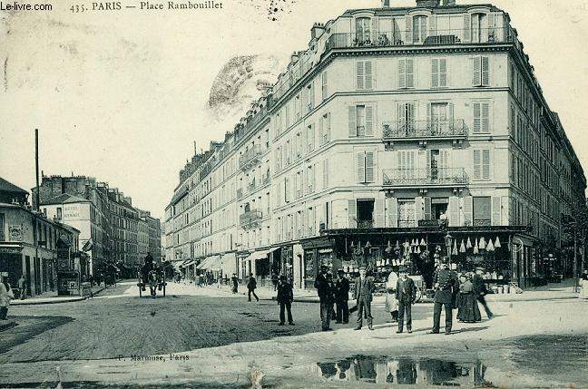 CARTE POSTALE - 435 - PARIS - PLACE RAMBOUILLET