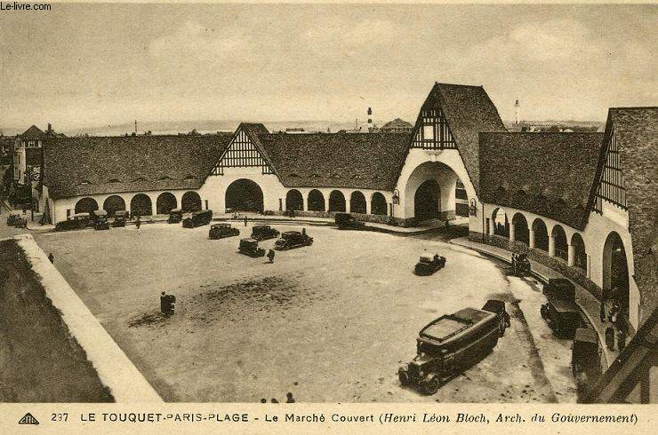 CARTE POSTALE - 297 - LE TOUQUET - LE MARCHE COUVERT