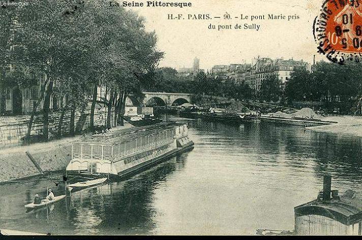 CARTE POSTALE - LA SEINE PITTORESQUE