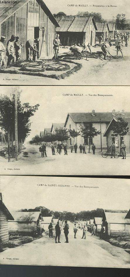 CARTE POSTALE - CAMP DE MAILLY