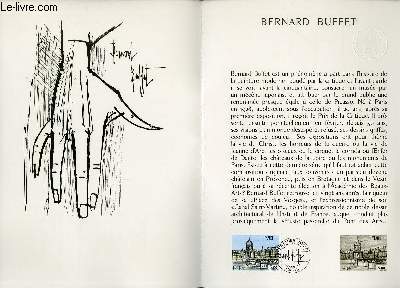 DOCUMENT PHILATELIQUE OFFICIEL N06-78 - BERNARD BUFFET (N1994 YVERT ET TELLIER)