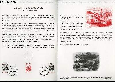 DOCUMENT PHILATELIQUE OFFICIEL N37-86 - LE GRAND MEAULNES ALAIN FOURNIER (N2443 YVERT ET TELLIER)