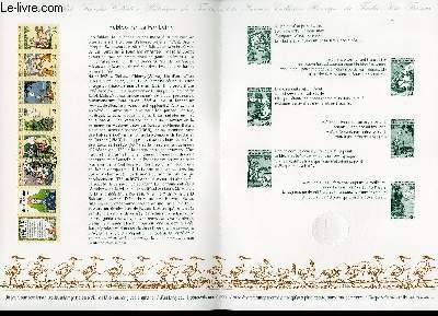 DOCUMENT PHILATELIQUE OFFICIEL - FABLES DE JEAN DE LA FONTAINE 1621-1695 (N2964 YVERT ET TELLIER)