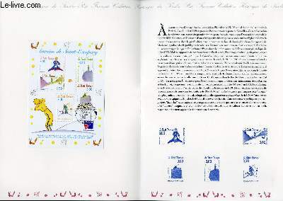 DOCUMENT PHILATELIQUE OFFICIEL - ANTOINE DE SAINT-EXUPERY - LE PETIT PRINCE - PHILECFRANCE 99 (NBF 20 YVERT ET TELLIER)