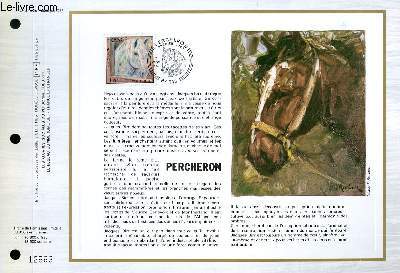 FEUILLET ARTISTIQUE PHILATELIQUE - CEF - N 434 - PERCHERON