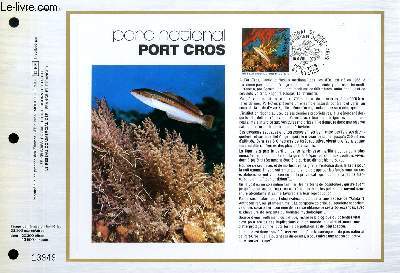 FEUILLET ARTISTIQUE PHILATELIQUE - CEF - N 453 - PARC NATIONAL PORT CROS