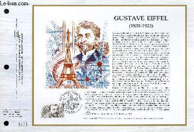 FEUILLET ARTISTIQUE PHILATELIQUE - CEF - N 663 - GUSTAVE EIFFEL (1832-1923)