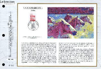 FEUILLET ARTISTIQUE PHILATELIQUE - CEF - N 1217 - LA CAMARGUE : ARLES
