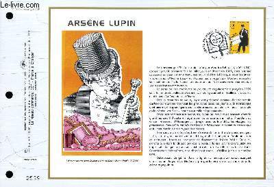 FEUILLET ARTISTIQUE PHILATELIQUE - CEF - N 1285 - ARSENE LUPIN