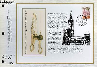 FEUILLET ARTISTIQUE PHILATELIQUE SUR SOIE - CEF - 19 CHAMPIONNATS DU MONDE DE GYMPNASTIQUE - STRASBOURG 1978 - N 476S - N297 SOIE