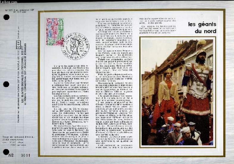 FEUILLET ARTISTIQUE PHILATELIQUE SUR SOIE - CEF - LES GEANTS DU NORD - N 526S - N347 SOIE
