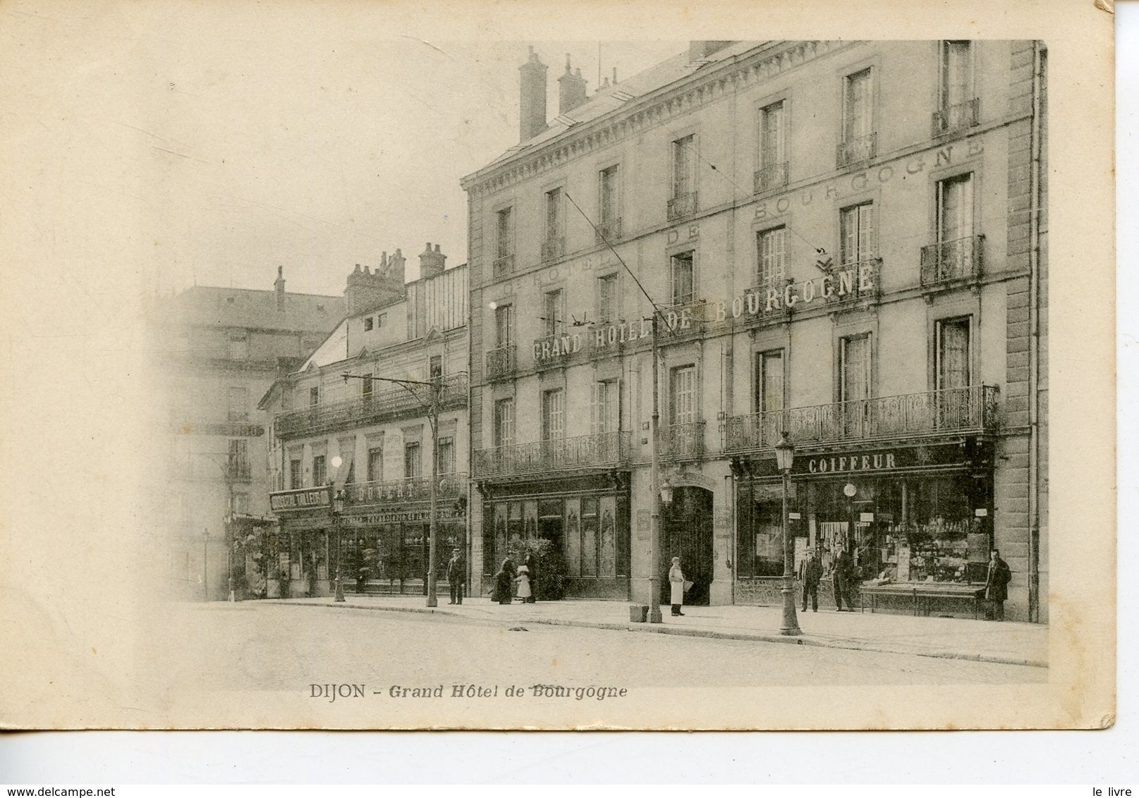 CPA 21 DIJON. GRAND HOTEL DE BOURGOGNE