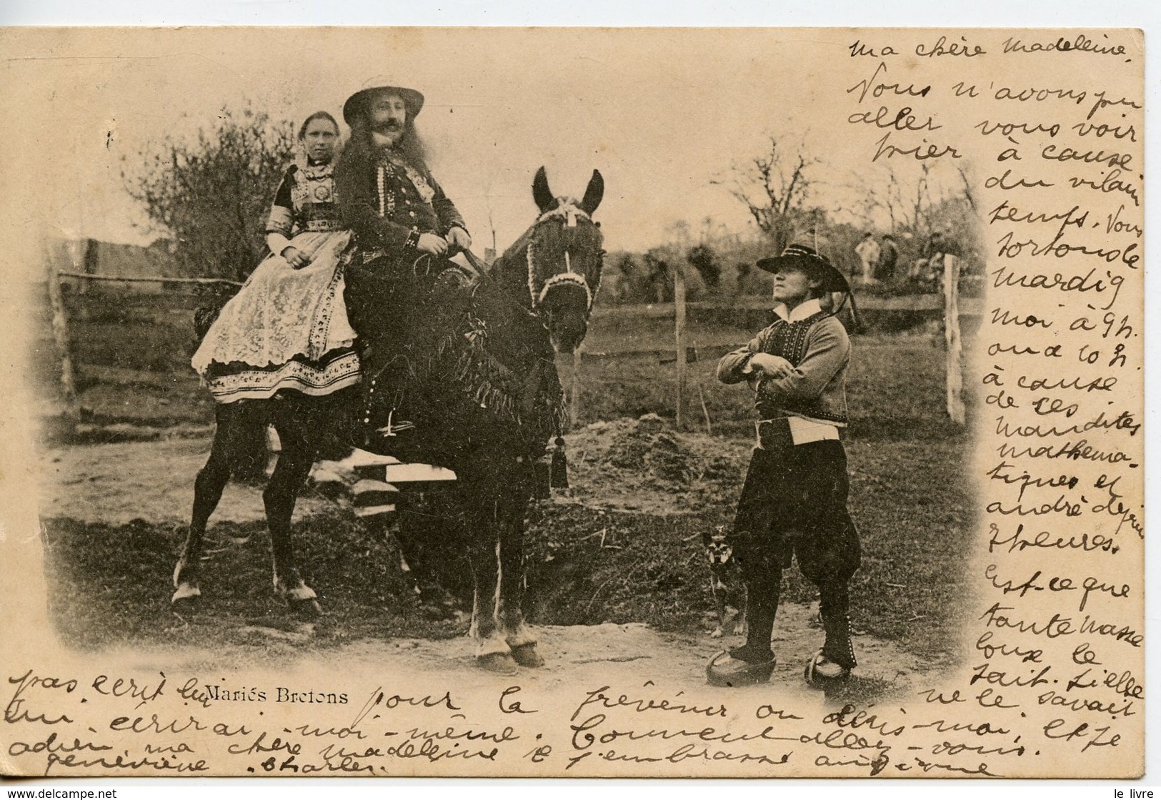 BRETAGNE. MARIS BRETONS 1901