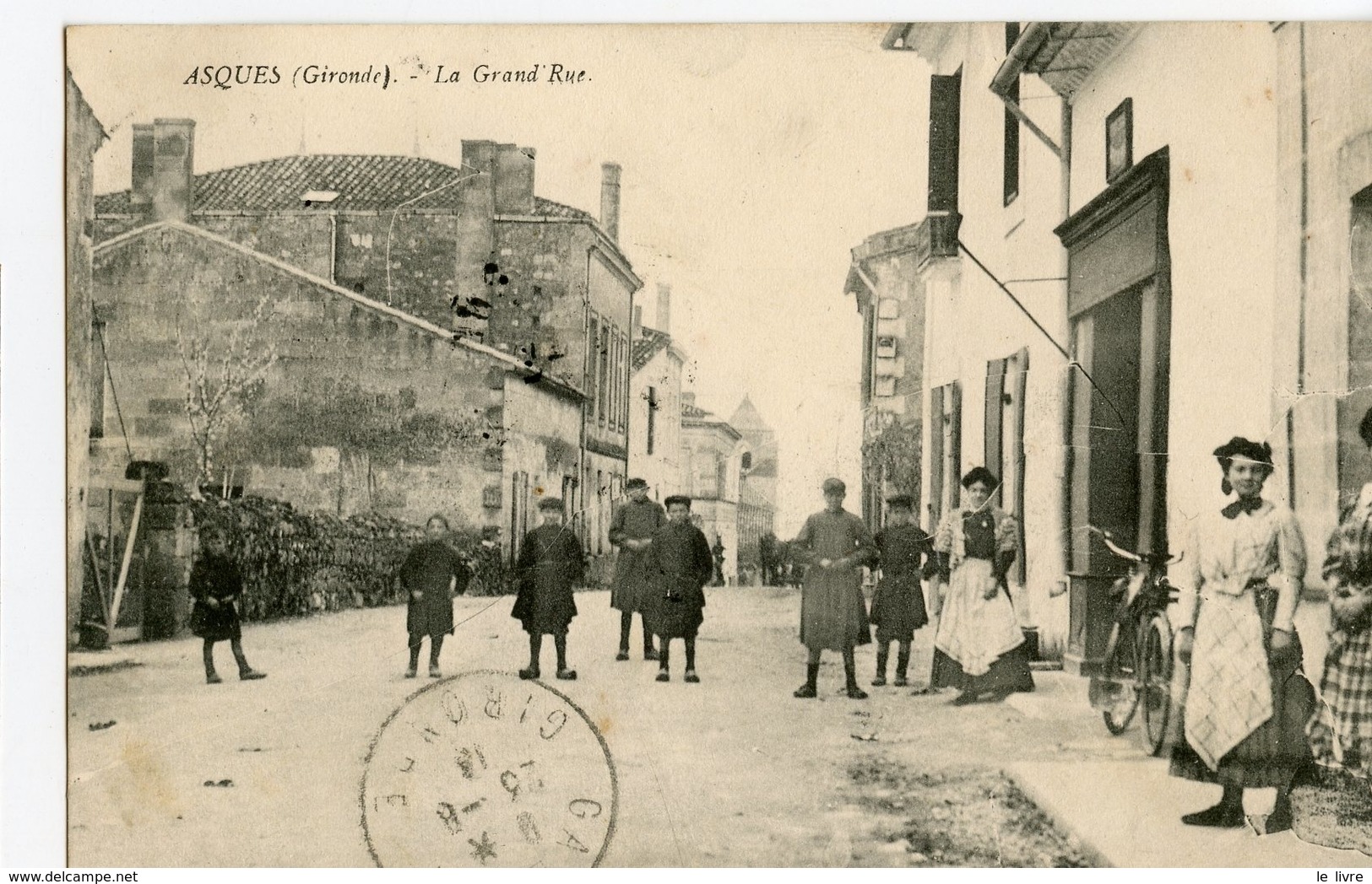 CPA 33 ASQUES. LA GRAND'RUE