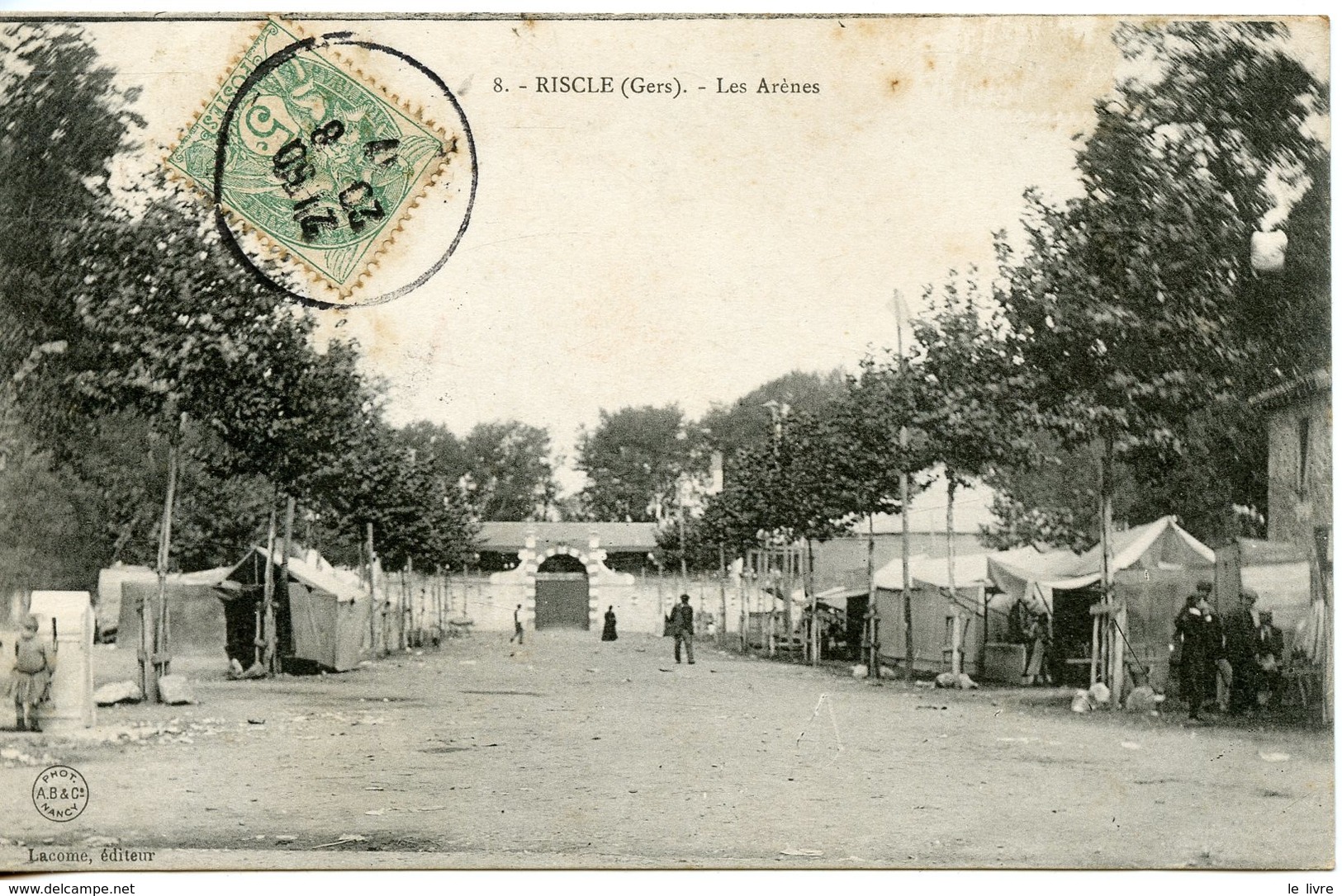 CPA 32 RISCLE. LES ARENES 1907