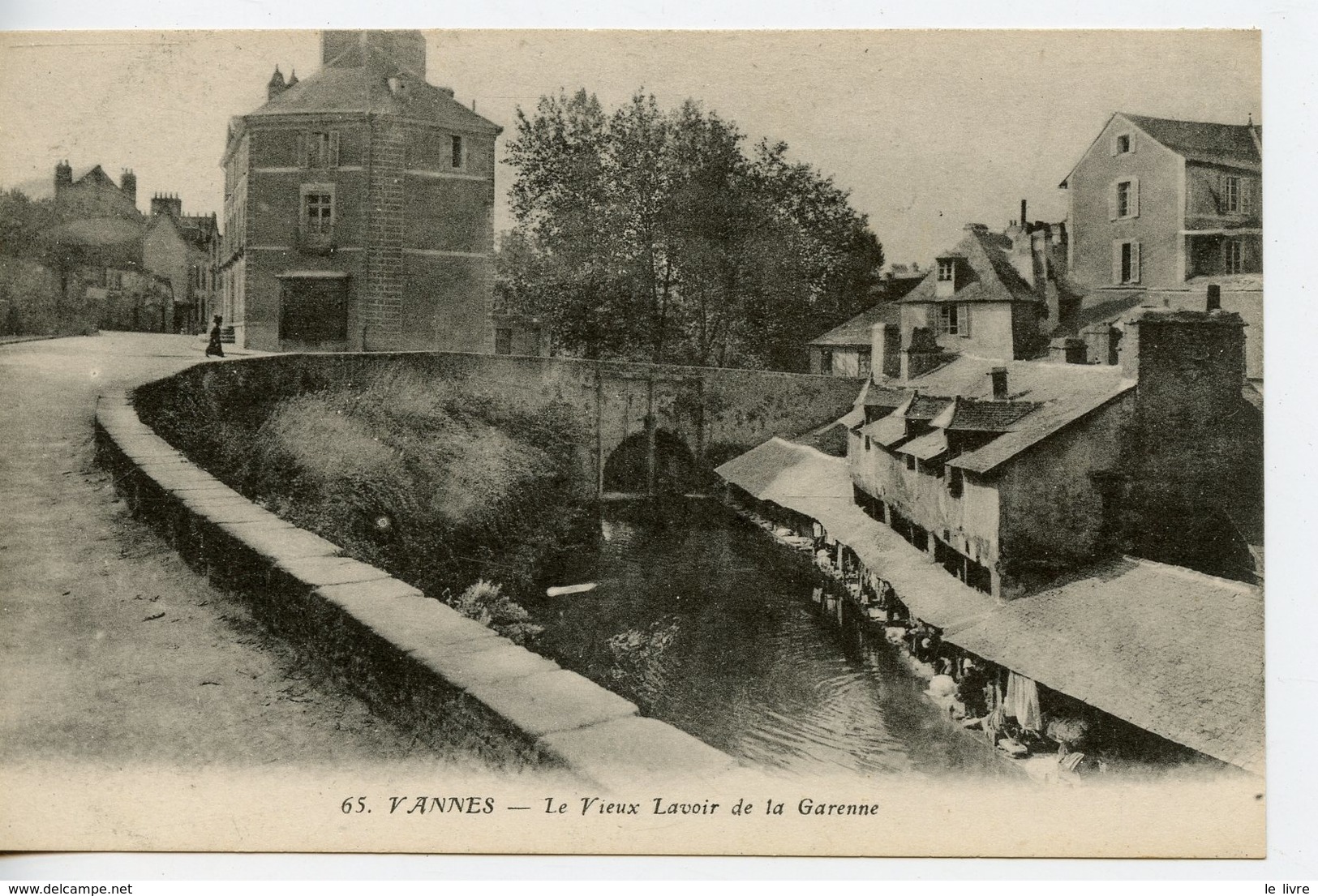 CPA 56 VANNES. LE VIEUX LAVOIR DE LA GARENNE