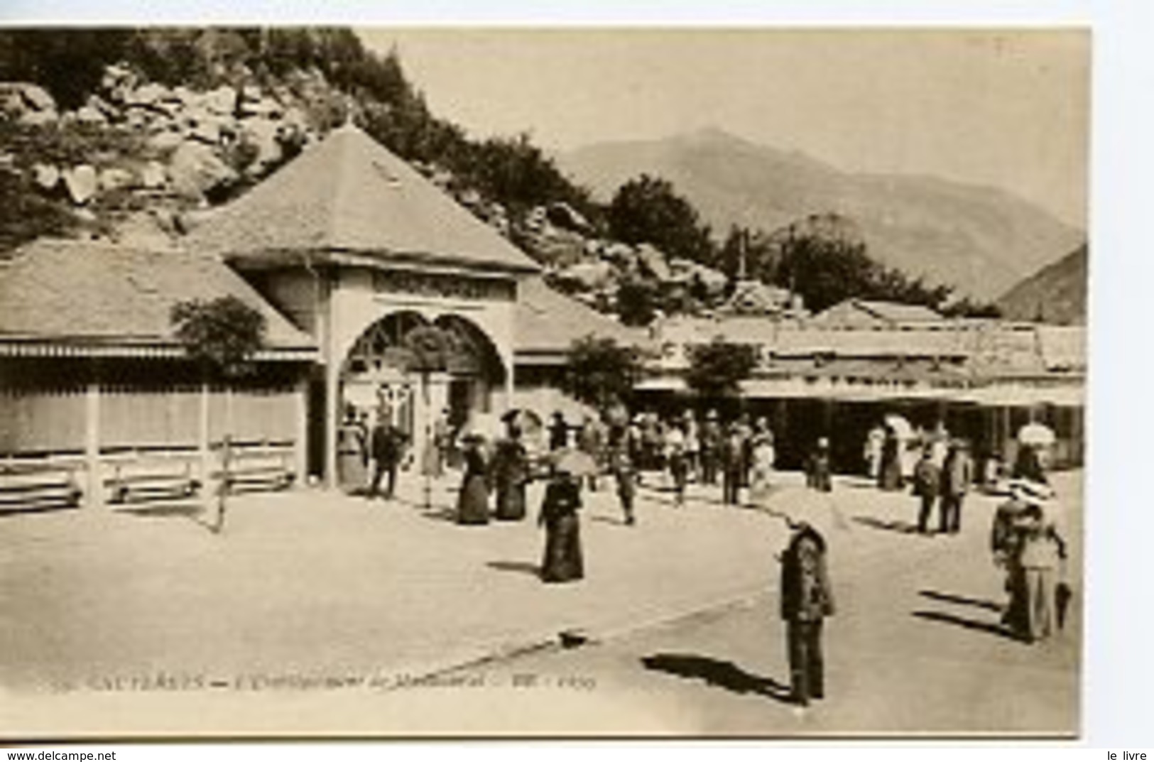 CPA 65 CAUTERETS. L'ETABLISSEMENT DE MAUHOURAL