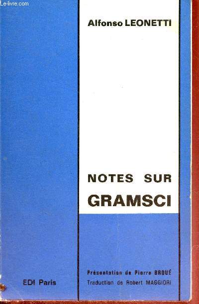 Notes sur Gramsci.