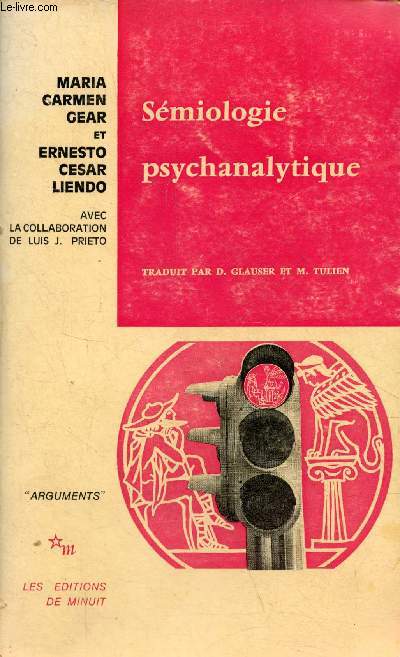Semiologie psychanalytique - Collection arguments.