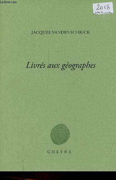 Livrs aux gographes.