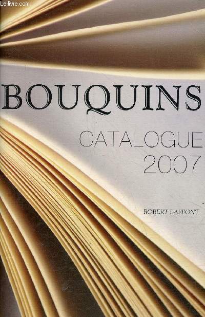Bouquins catalogue 2007.