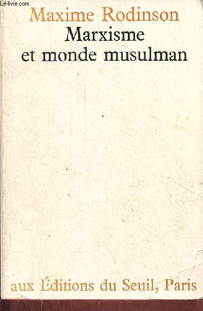 Marxisme et monde musulman.