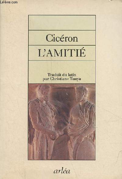 L'amiti Laelius, de Amicitia.