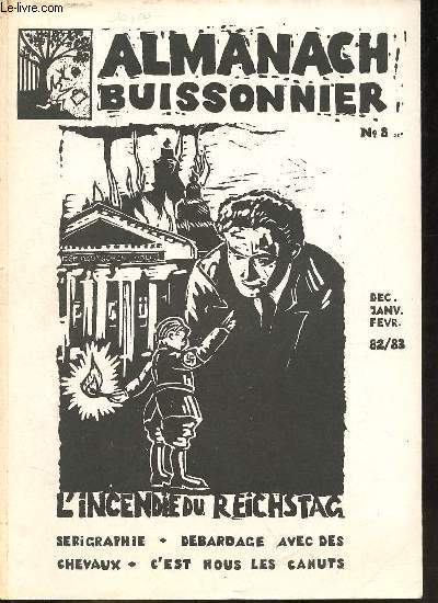 Almanach buissonnier n3 dcembre janvier fvrier 1982-1983 - Calendrier de dcembre - le figuier - madagascar 2eme partie - poeme raha ho avy ralala - jardin les mauvaises herbes - la russie au 19e siecle le groupe des cinq ...