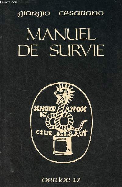 Manuel de survie.
